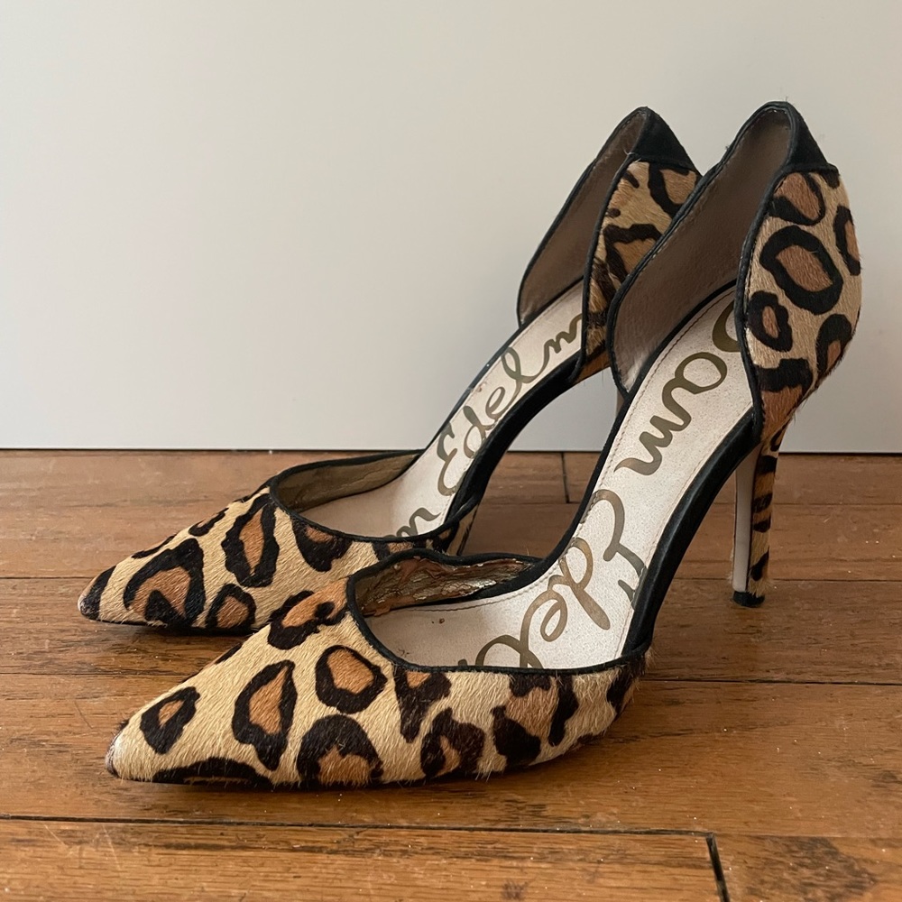 Sam Edelman Leopard/Cheetah Heels